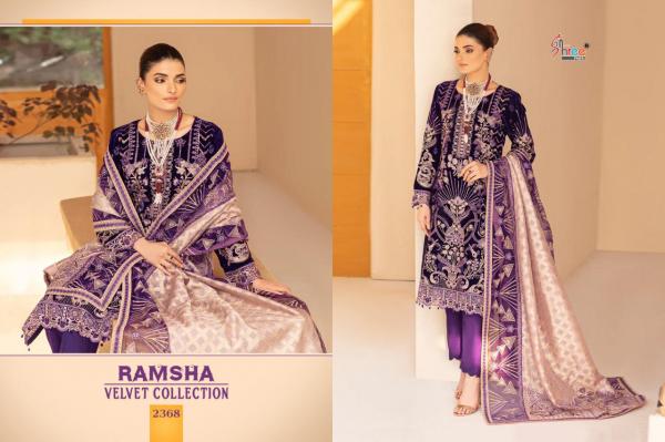 Shree Ramsha Velvet  Designer Collection Pakistani Salwar Suit